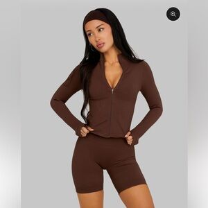 Thrivin workout set - Brown